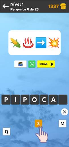 Teste: Jogo de Emoji, Adivinhe o quebra-cabeça screenshot 4