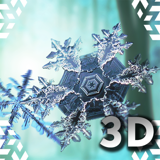 Falling Snowflakes Wallpaper icon