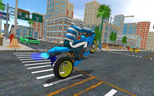 Sports Bike Simulator 3D 2018 screenshot 2