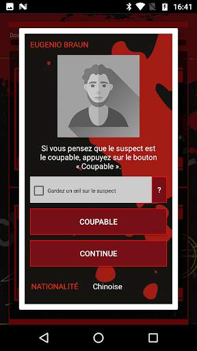 CrimeBot:  jeux enquete screenshot 3