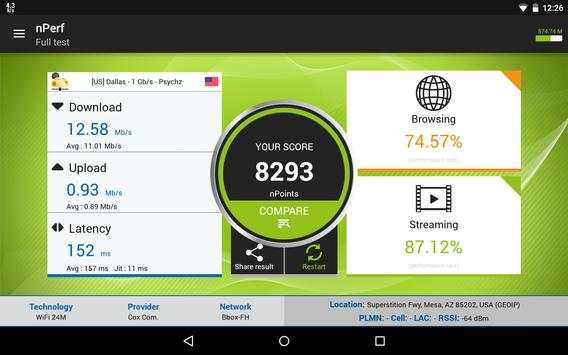 Speed Test & QoS 3G-4G WiFi screenshot 17