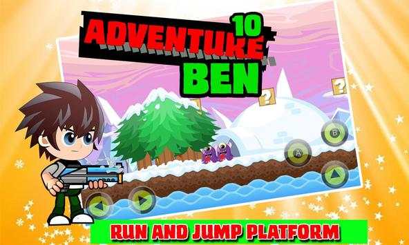 Super BEN Adventure 10 Game screenshot 1