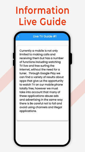 Live TV All Channels Free Online Guide screenshot 3