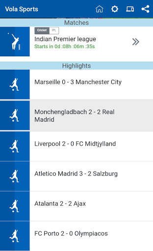 Vola Sports Live TV Guide screenshot 2