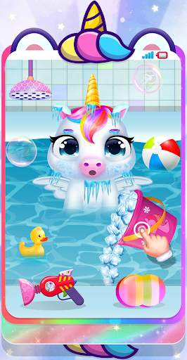 Baby Princess Phone: My Baby Unicorn Care For Kids screenshot 4