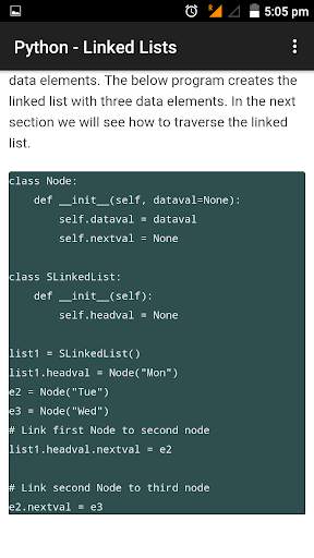 Python - Data Structure Tutorial скриншот 3