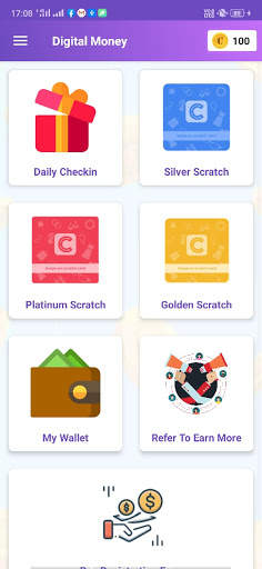 Digital Money Refer & Earn स्क्रीनशॉट 1