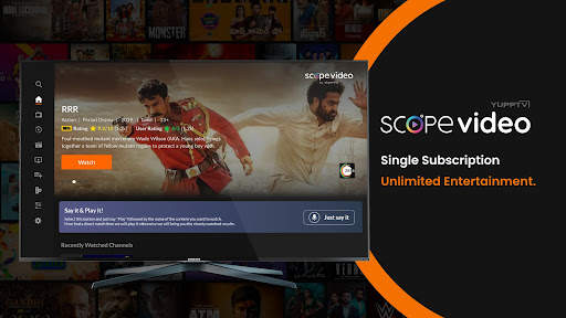 ScopeVideo By YuppTV-AndroidTV screenshot 4