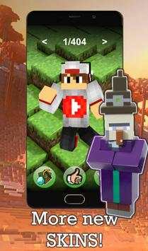 Skins for Minecraft - Youtubers screenshot 1
