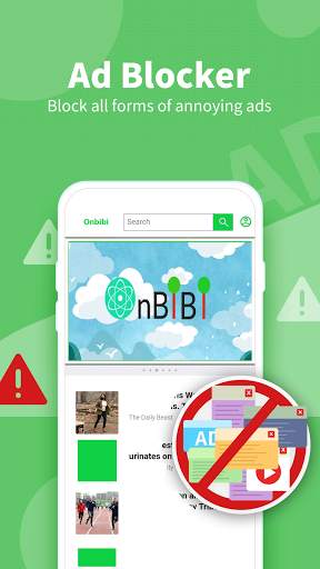 Onbibi Browser Lite: Fast Download, Mini, No Ads screenshot 2