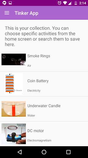 TinkerApp Science Projects 4 تصوير الشاشة