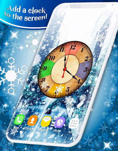 Winter Live Wallpaper ❄️ Frozen Snow Wallpapers screenshot 1