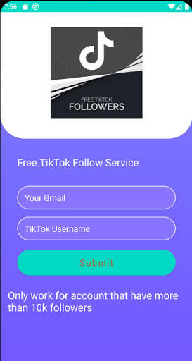 TikVF- Get Unlimited TikTok Views and Followers screenshot 4