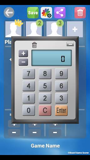 Tabletop Game Scorer 3 تصوير الشاشة