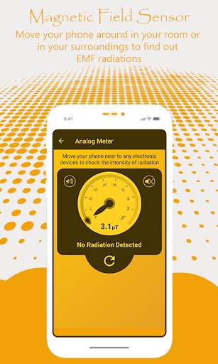 Magnetic Field Sensor, EMF Detector screenshot 4