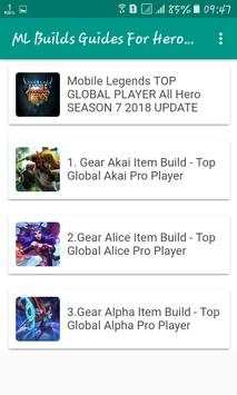 ML Builds Guides For Hero Legends screenshot 4