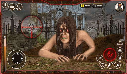Zombie Shooting Survival: Haunted Town Games screenshot 15