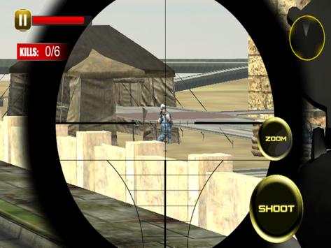 Desert Militer Sniper Perang screenshot 23