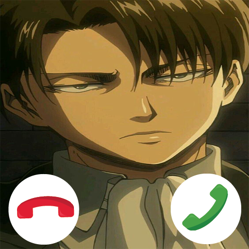 attack on titan fake call icon