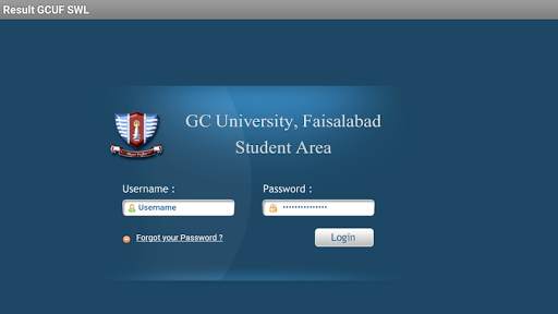 GCUF Portal App (Layyah Campus) скриншот 8