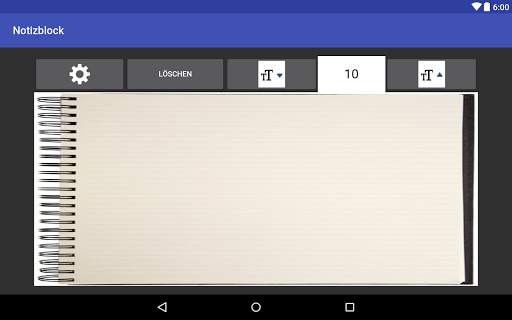 Notizblock (Notepad) free screenshot 6