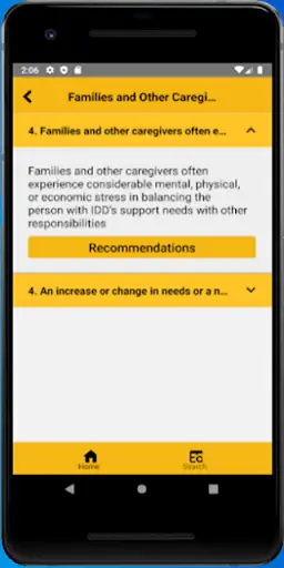 Developmental Disabilities Primary Care Guidelines screenshot 3