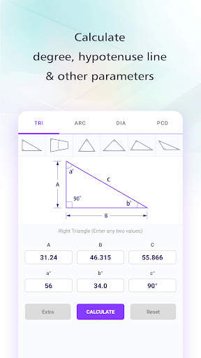Triangle Degree Calculator screenshot 1
