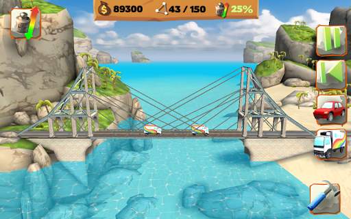 Bridge Constructor Playground FREE скриншот 6