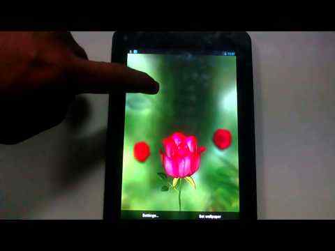 360 Flower live wallpaper 3D screenshot 1