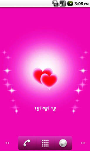 Hearts and Flowers LWP Free screenshot 3
