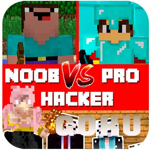 Noob vs Pro vs Hacker vs Goku vs God for Minecraft 2.0