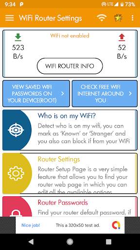 Wifi Router Password screenshot 1