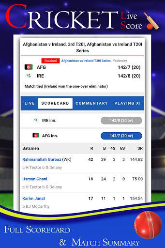 Live Score - Live Cricket Score screenshot 3