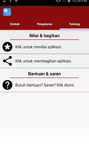 Kontak Talking screenshot 8