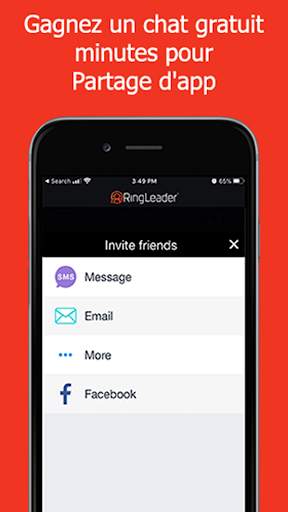 App pour les appels internationaux screenshot 2