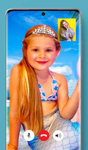 Mermaid Princess Fake Call Video screenshot 3
