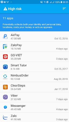 Privacy Advisor Pro (Checker Permissions) screenshot 2