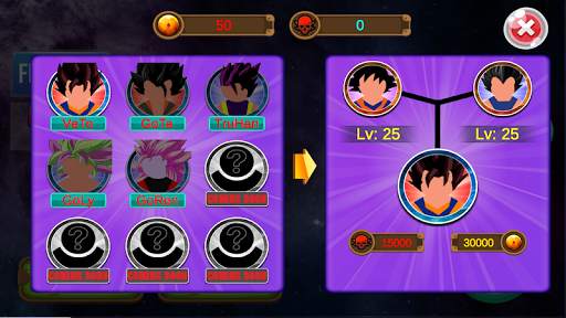 Dragon Ball Z fighting games screenshot 1