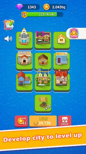 Merge City - idle game screenshot 2
