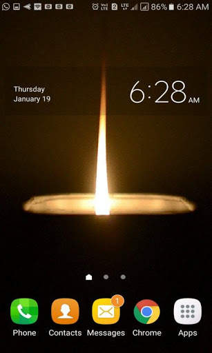 Candle Light Live Wallpaper screenshot 2