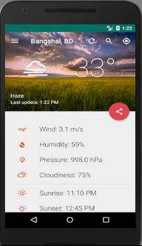 weather bangladesh screenshot 1