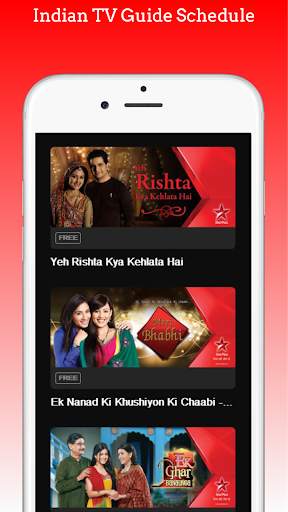 Indian TV Guide Schedule screenshot 1