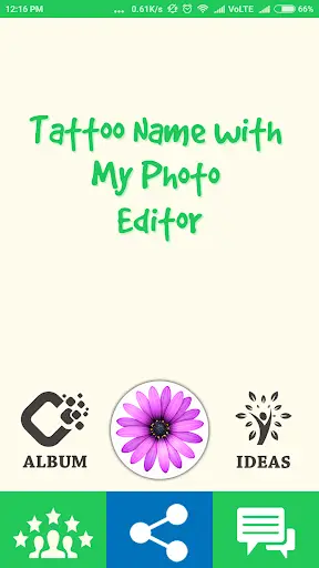 Tattoo Editor With My Name screenshot 1