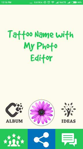 Tattoo Editor With My Name screenshot 1