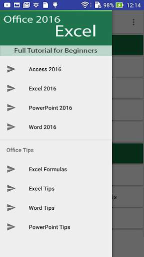 Learn Excel 2016 6 تصوير الشاشة