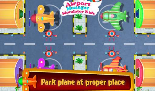 Airport Manager Simulator Kids - Play Clean Planes screenshot 4