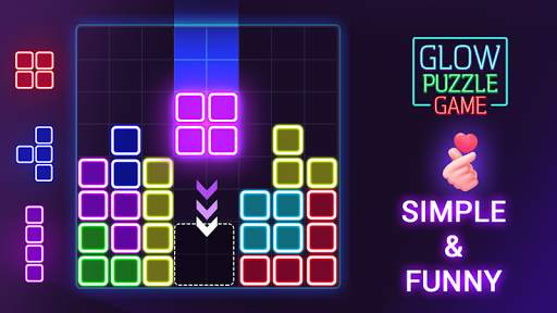 Glow Block Puzzle screenshot 3