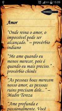 Provérbios e Pensamentos screenshot 1