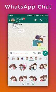 Love & Romantic Stickers For Whatsapp - WAStickers screenshot 7