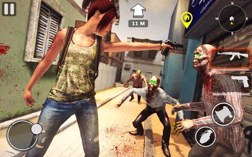 Death Invader: Zombie Survival Shooting Game screenshot 6
